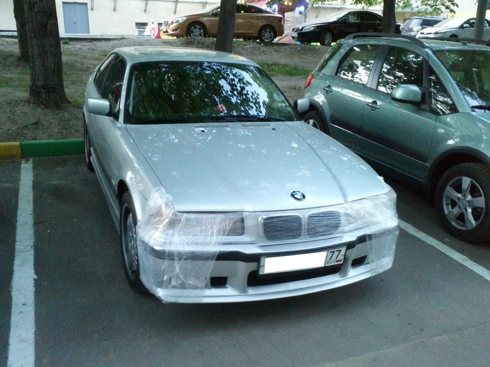 Замена фар — BMW 3 series Coupe (E36), 2 л, 1998 года | стайлинг | DRIVE2
