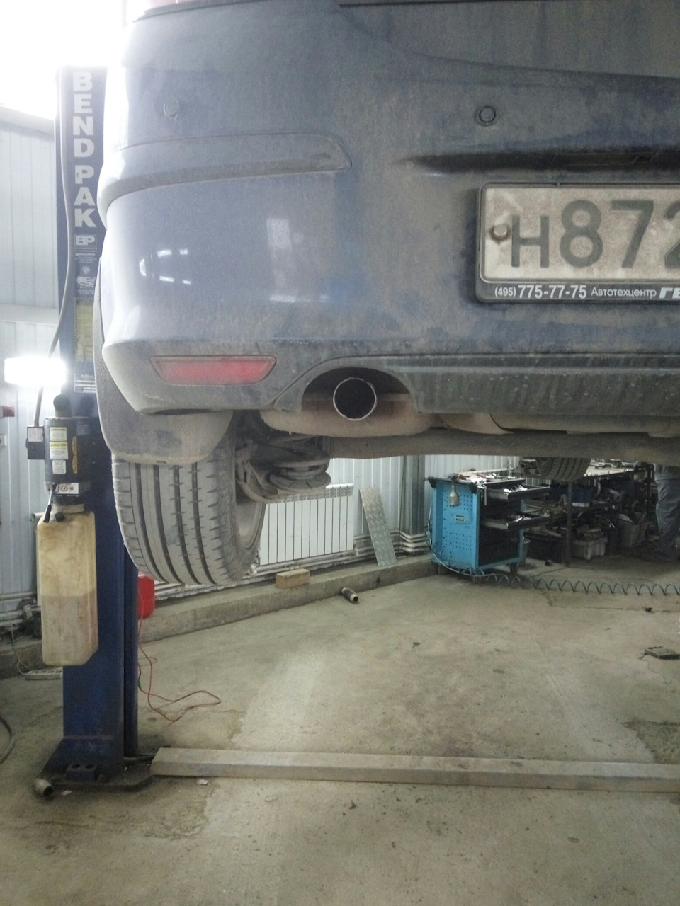 Насадка на глушитель — Opel Astra H GTC, 1,8 л, 2007 года | стайлинг ...