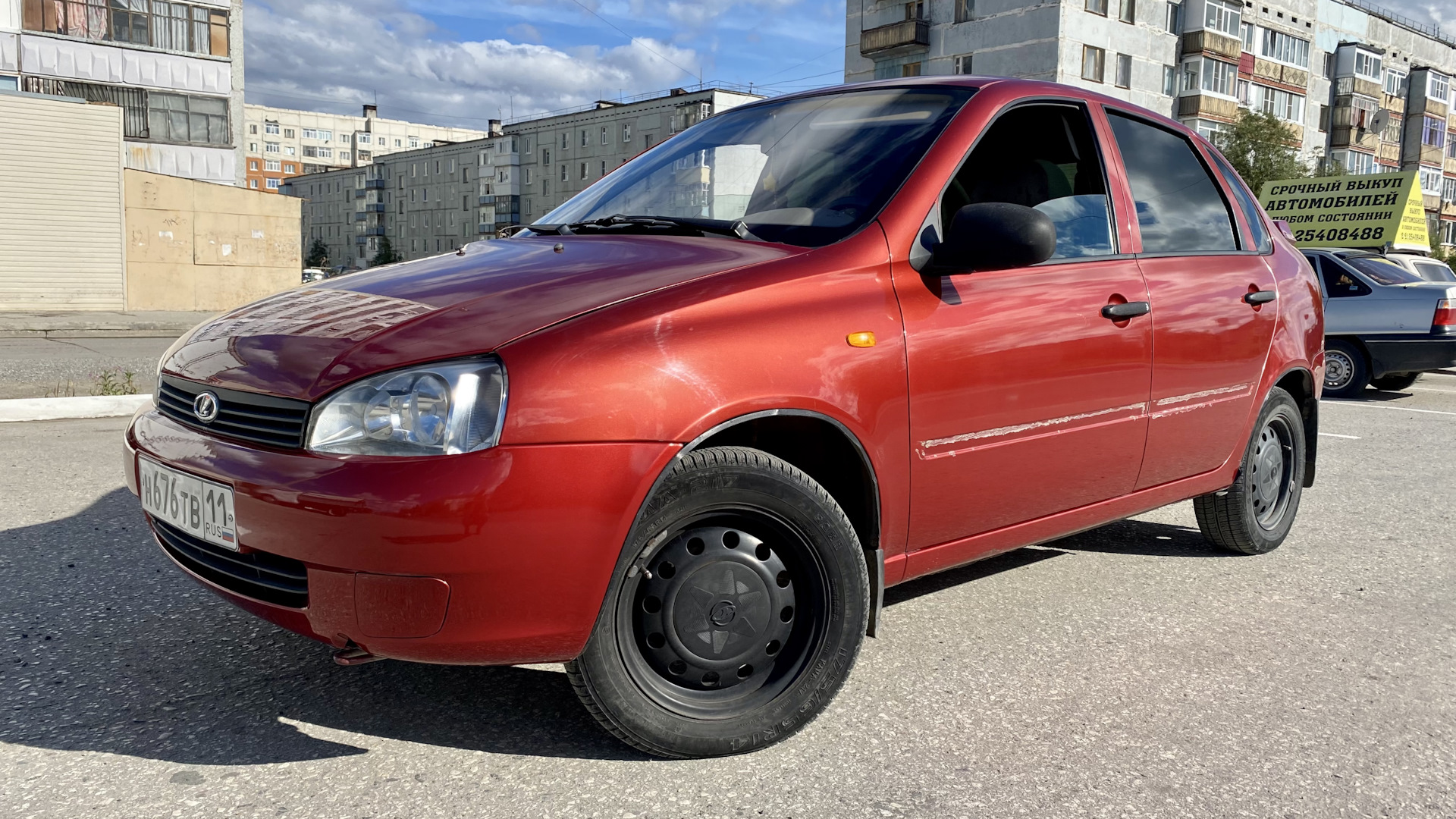 Lada Калина седан 1.6 бензиновый 2007 | Букашка 🐞💪🏻 на DRIVE2