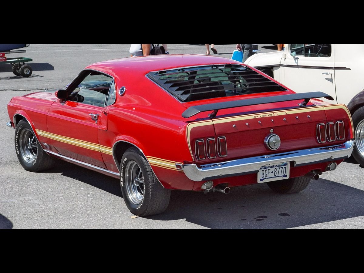 1969 Ford Mustang Mach 1 (commercial)