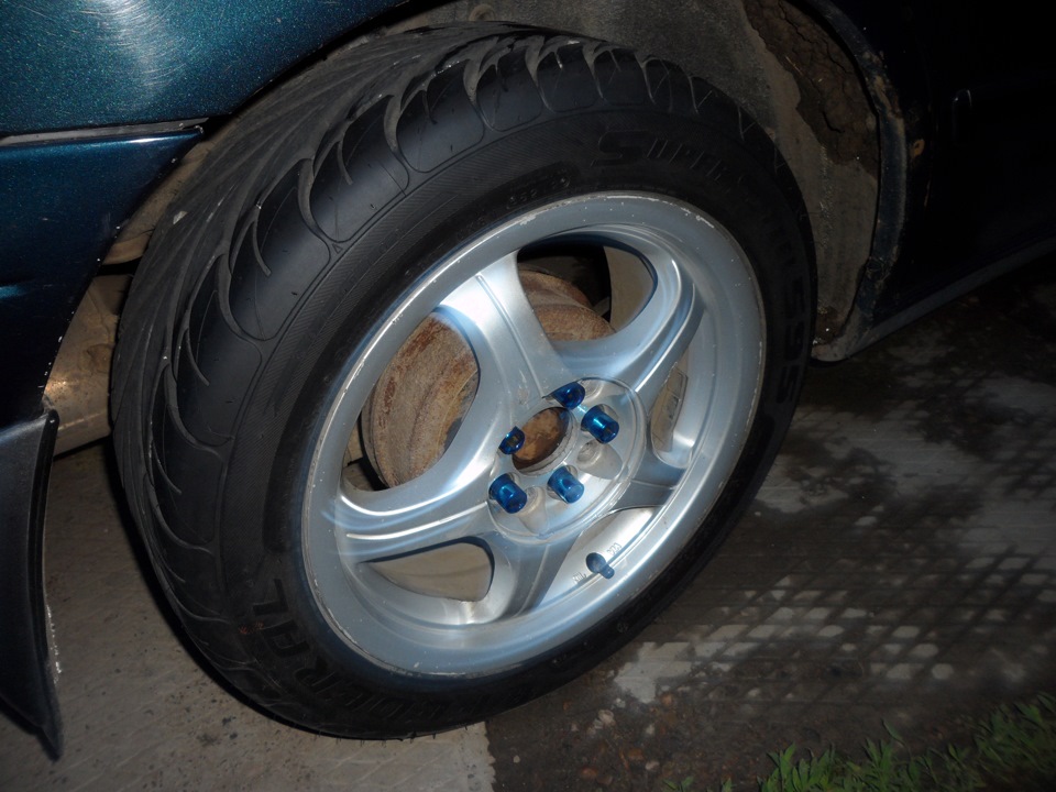 Federal SS595 195/55ZR15. — Toyota Corona (T190), 1,8 л, 1993 года ...