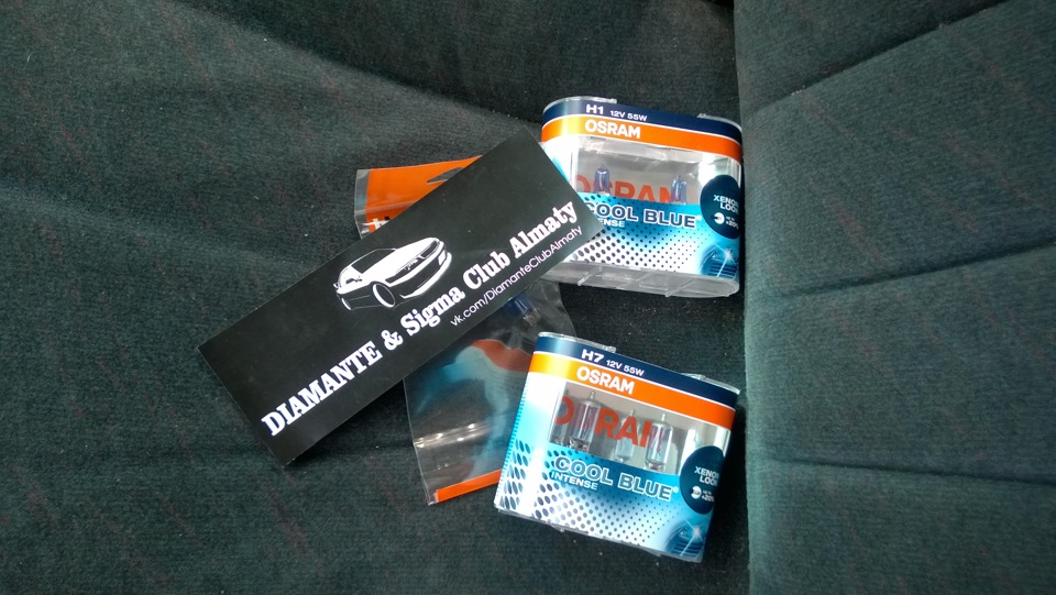 Заменил Головной Свет — Mitsubishi Diamante (2G), 3 л, 1999 года ...