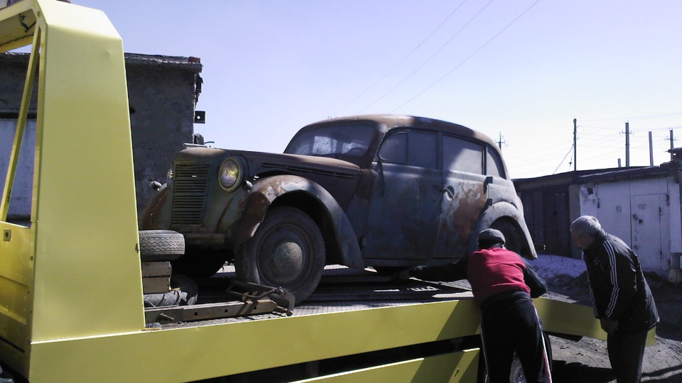 Moskvich 400 "Сталинец" (1952г.)