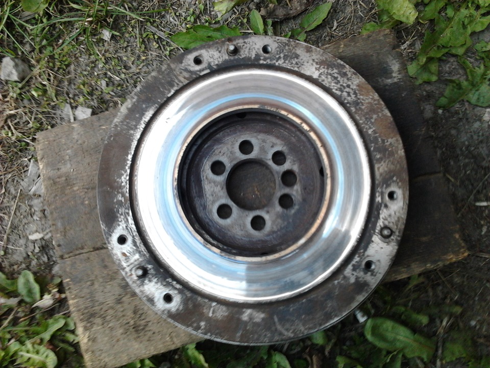 Замена венца на моховике 3 — Lada 11113 Ока, 0,7 л, 2003 года | своими ...