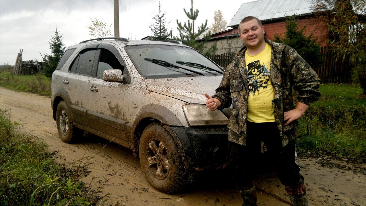 KIA Sorento (1G) 2.5 дизельный 2003 | Полный offroad! на DRIVE2