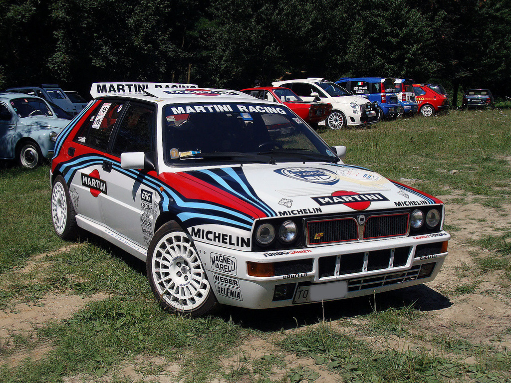 Чертеж lancia delta integrale