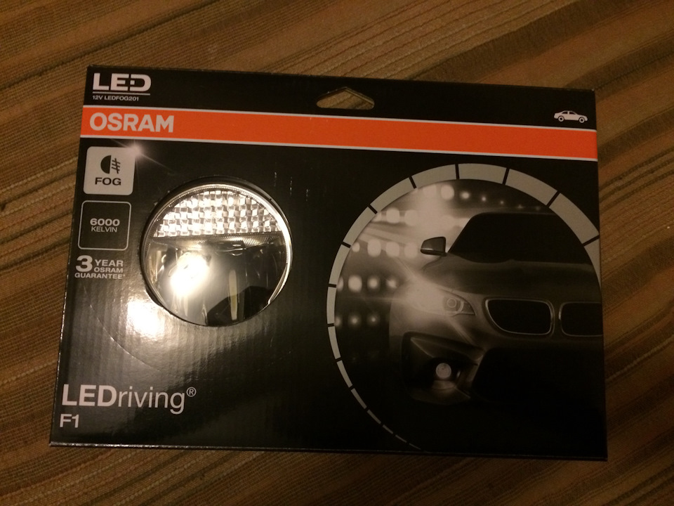 ПТФ Osram Led Fog 201 — Ford Fiesta (Mk V), 1,6 л, 2007 года | стайлинг ...
