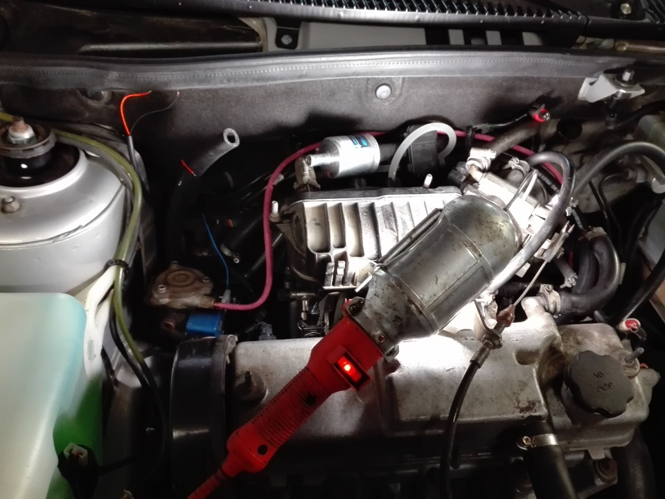 процесс работы — Lada Калина Хэтчбек (1G)