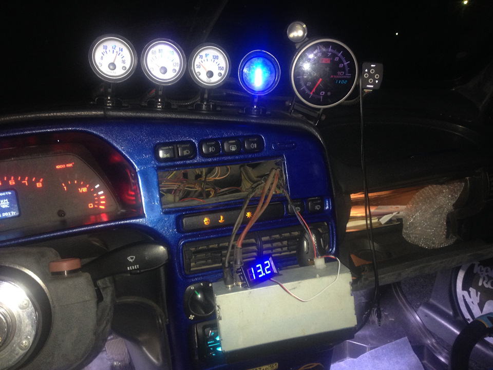 Перепайка диодов на акустической панели . — Lada 21099, 1,5 л, 1996 ...