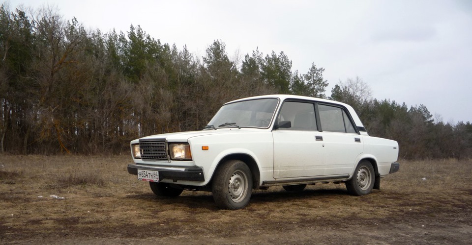 Как выглядит белая семерка немного фото)) - Lada 21073, 1,6 л, 2004 года фотография DRIVE2