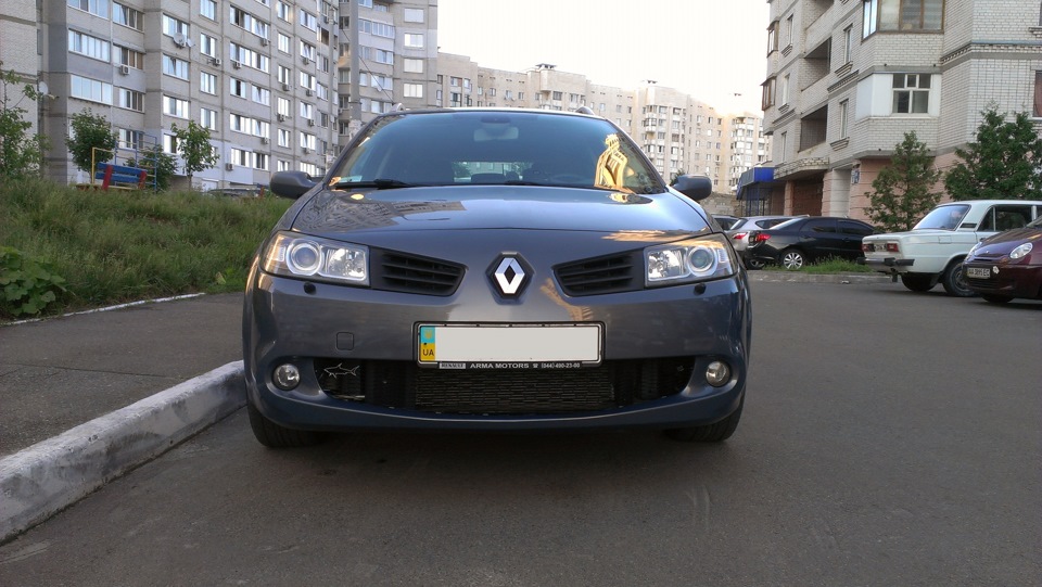 Бампер megane 2