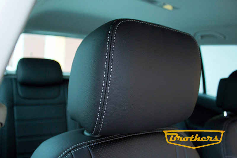 Установка чехлов из экокожи на Volkswagen Tiguan. Серия Premium ...