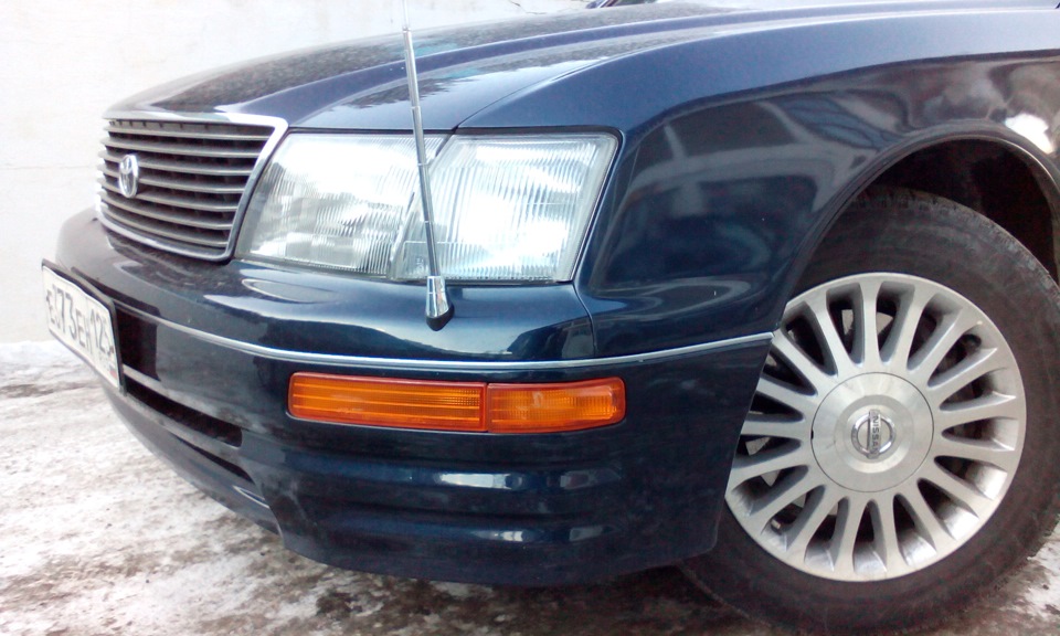 Подключение габаритной антенны. — Toyota Celsior (20), 4 л, 1995 года ...