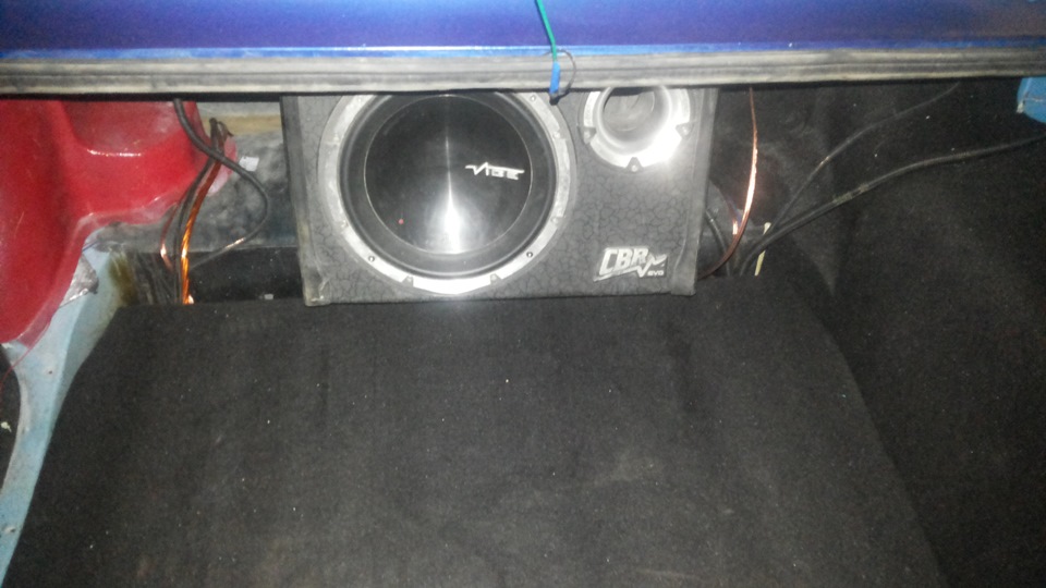 Обтяжка багажника карпетом + фальшпол — LADA 2106, 1991 года | тюнинг ...