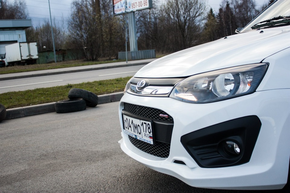 Засветился в журнале или "Спринтомания" — Lada Калина 2 Спорт, 1,6 л ...