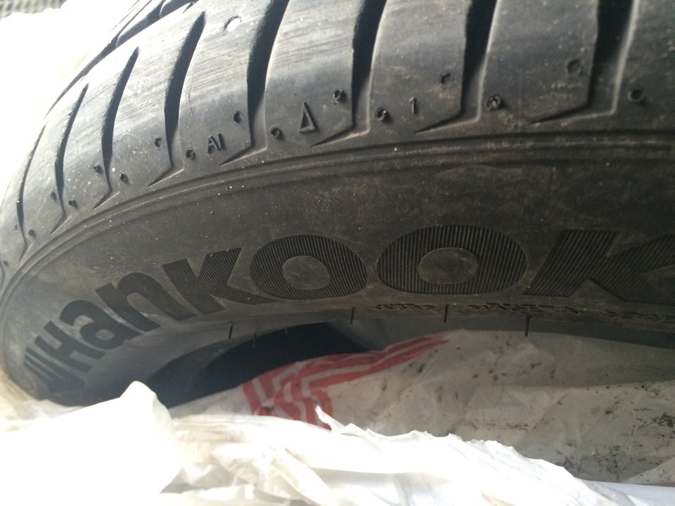 Продам летнюю резину 205/55/16 Hankook — Honda Civic 4D (8G), 1,8 л ...
