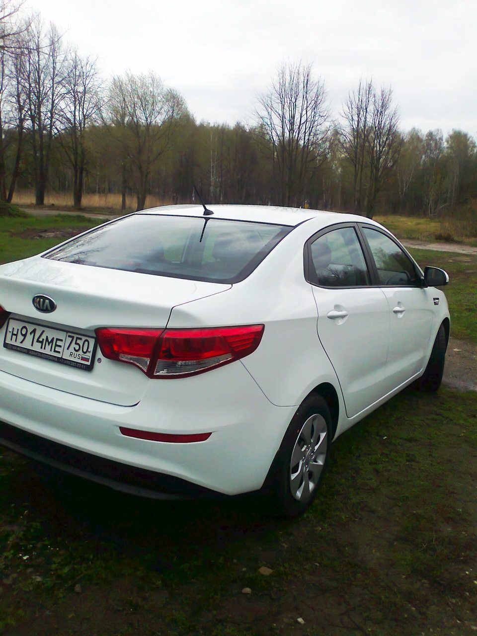 1 Мая (фотки Киа + шашлык конечно). — KIA Rio (3G), 1,4 л, 2015 года ...