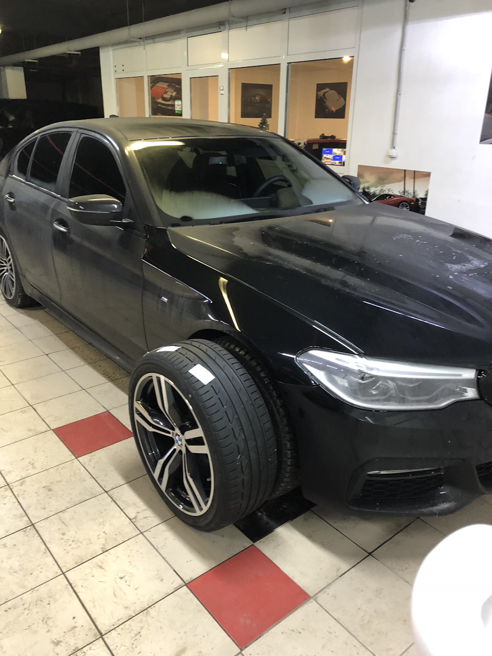 20 колеса от Семёрки — BMW 5 series (G30), 3 л, 2017 года | колёсные диски  | DRIVE2