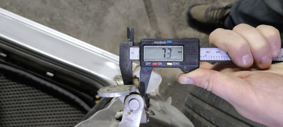 Диаметр штатного пальца — Renault Megane II