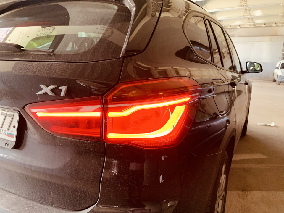 Задний габарит ожил, потух, ожил… — BMW X1 (F48), 2 л, 2017 года ...