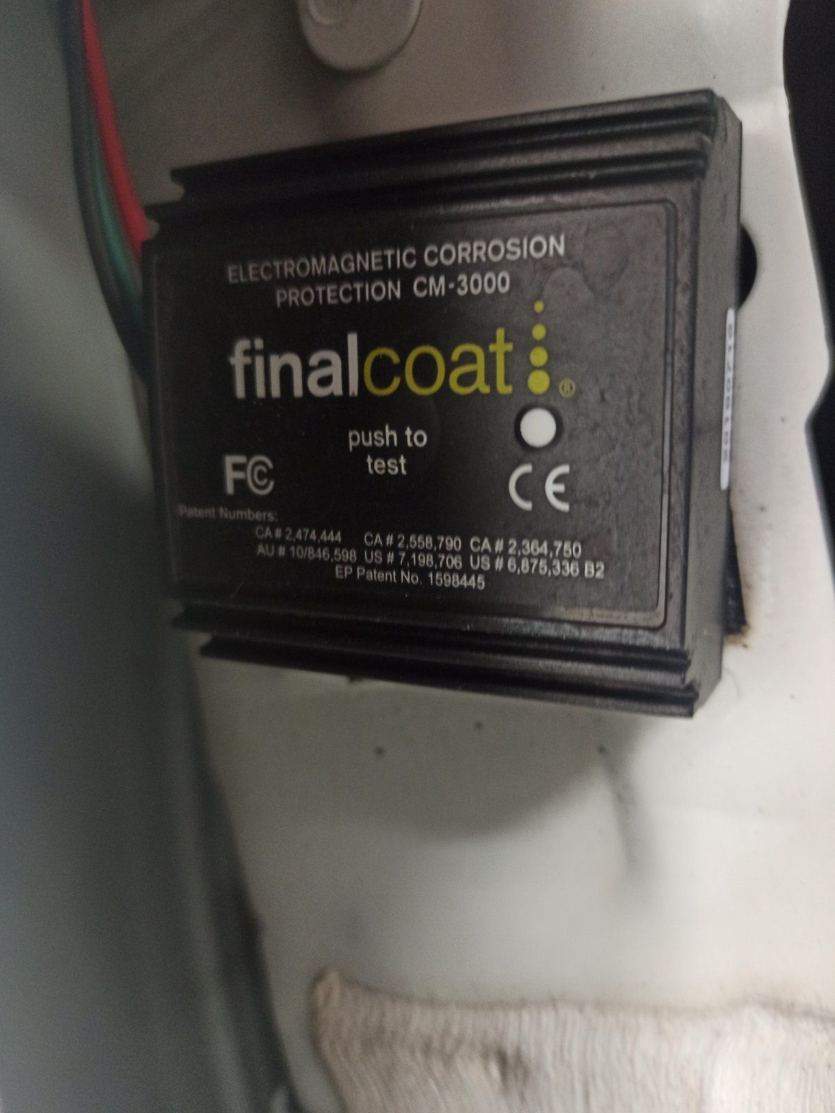 Corrosion Protection, CM3000 — Nissan Rogue (2G), 2,5 л