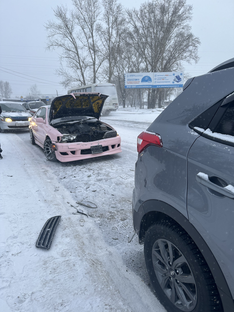 Crash Chaser Zefir 😔 — Toyota Chaser (100), 2,5 л, 1999 года | ДТП | DRIVE2