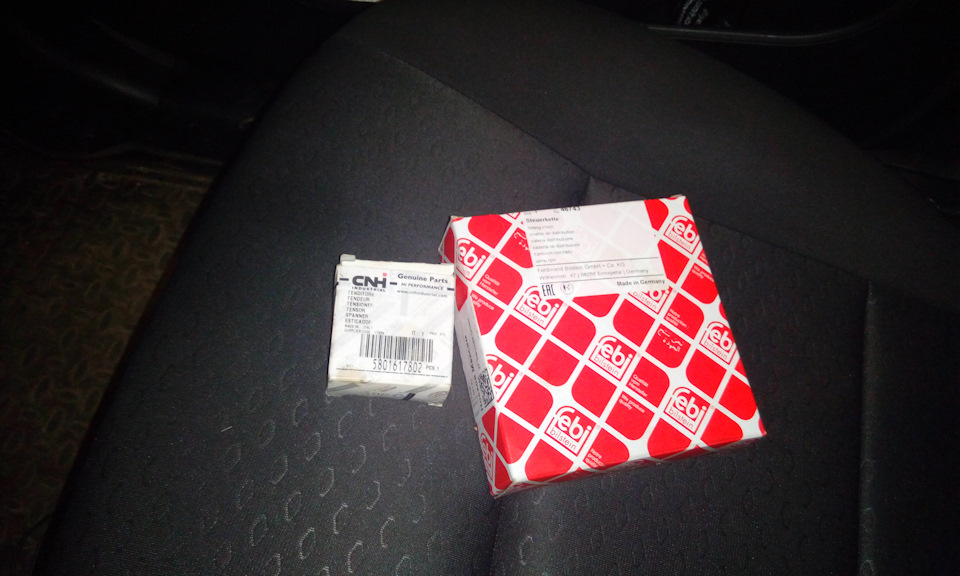 Замена цепи и натяжителя — SsangYong Actyon (2G), 2 л, 2013 года ...