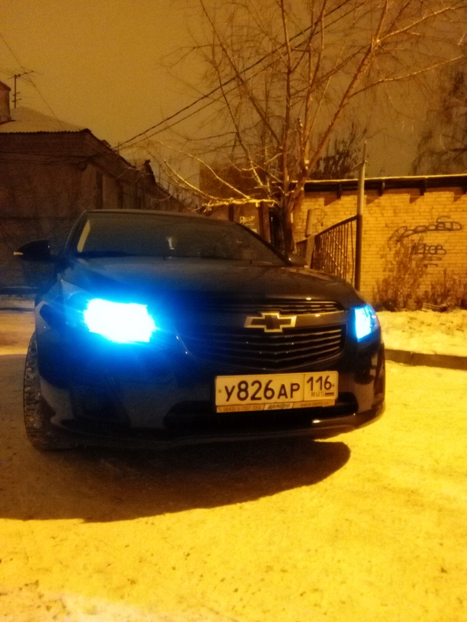 Замена ходовых огней — Chevrolet Cruze (1G), 1,6 л, 2014 года ...