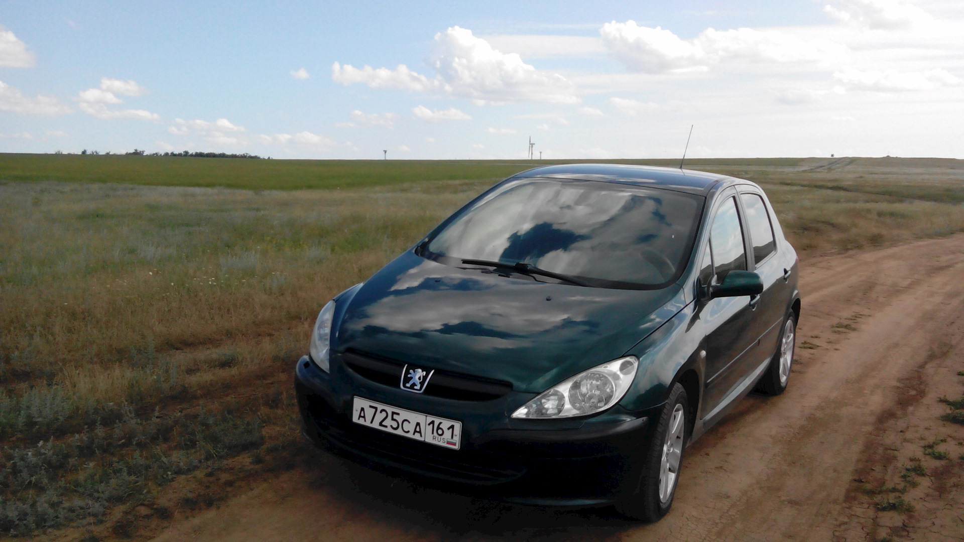 Peugeot 307 1.6 бензиновый 2001 | Зелёный Рысь 💫 на DRIVE2