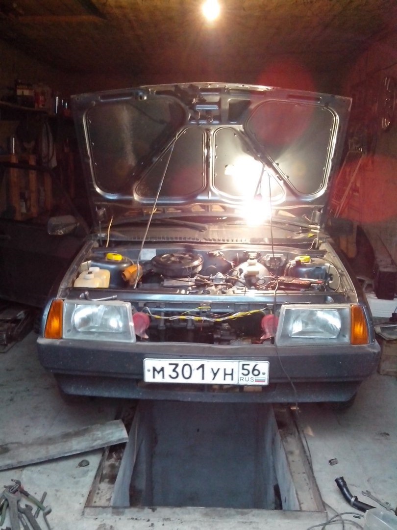 Замена радиатора, всех патрубков, краника печки — Lada 2109, 1,5 л ...