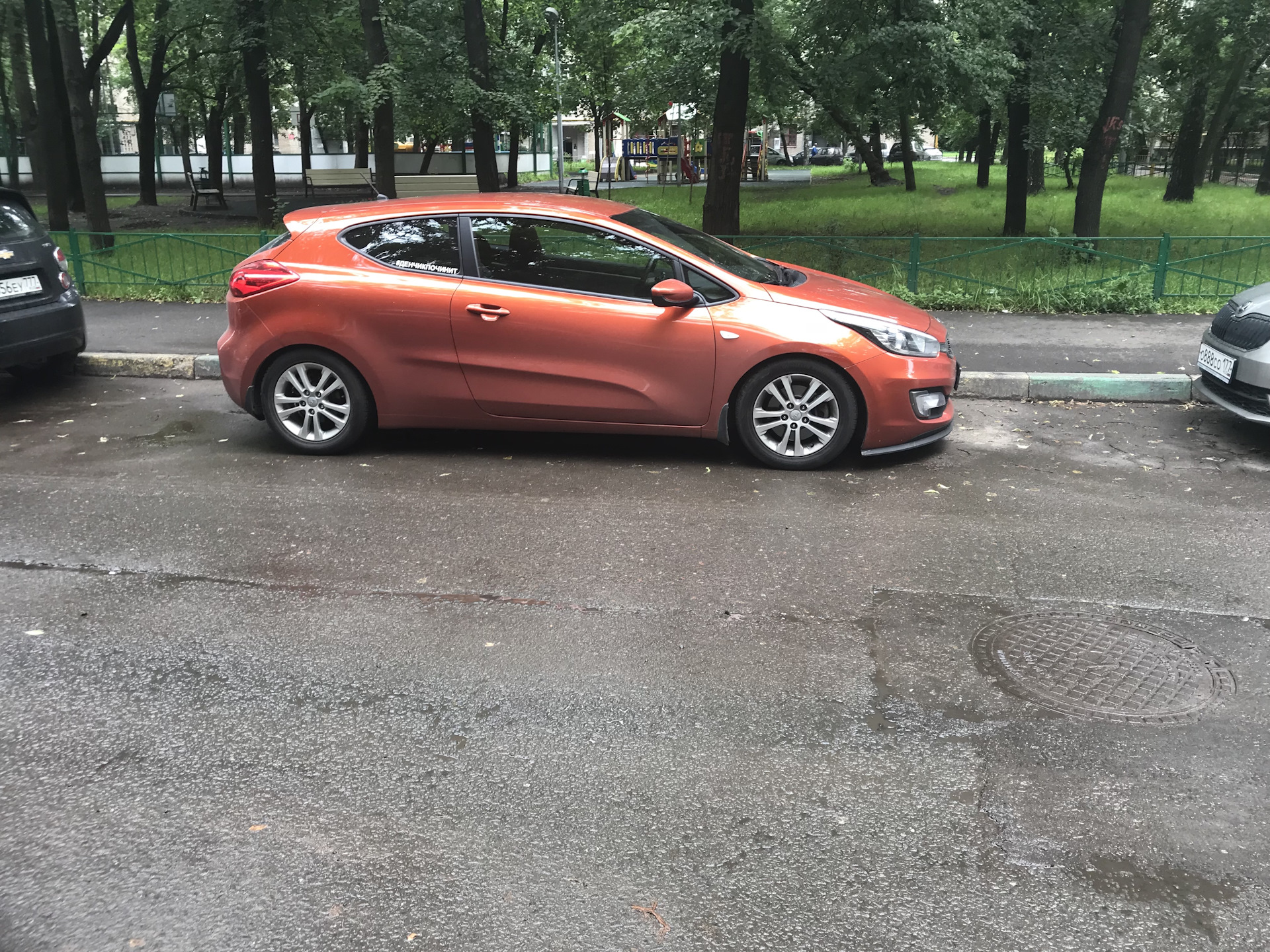 Kia ceed занижение 30