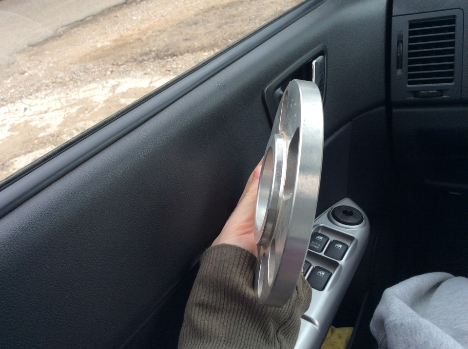 Замена шпилек и расширение задней колеи. Часть 2. — Hyundai Getz, 1,6 л ...