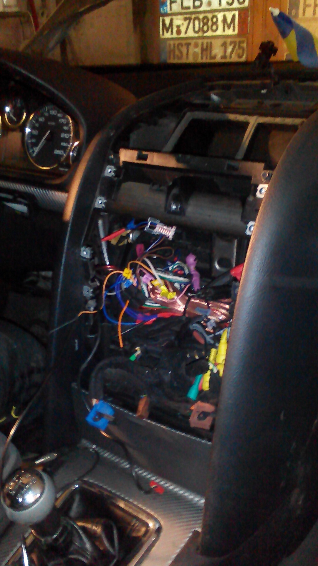 PEUGEOT 206 CC СНИМАЕМ ТОРПЕДУ - Peugeot 206 CC, 2 л, 2002 года своими руками DR