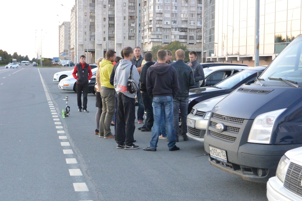 №18.Встреча DRIVE2 СПБ на Васильевском острове 14.09.2014 — Ford Focus ...