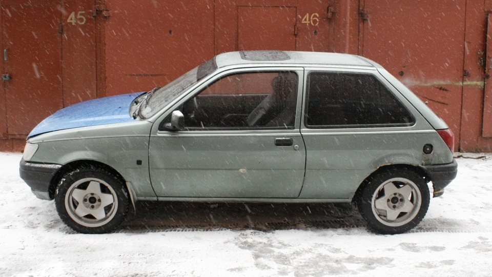 Ford Fiesta 55 сил на подсосе