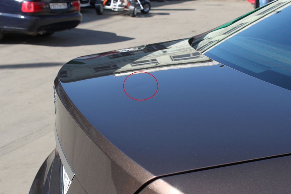 Выправление вмятин без покраски — Mercedes-Benz C-class (W204), 1,6 л ...