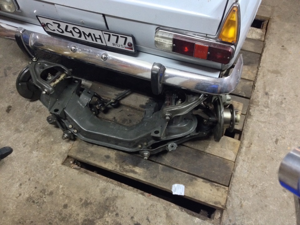 Новая передняя подвеска. — Москвич 412, 1,5 л, 1975 года | запчасти ...