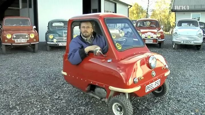 Трехколесный Peel p50