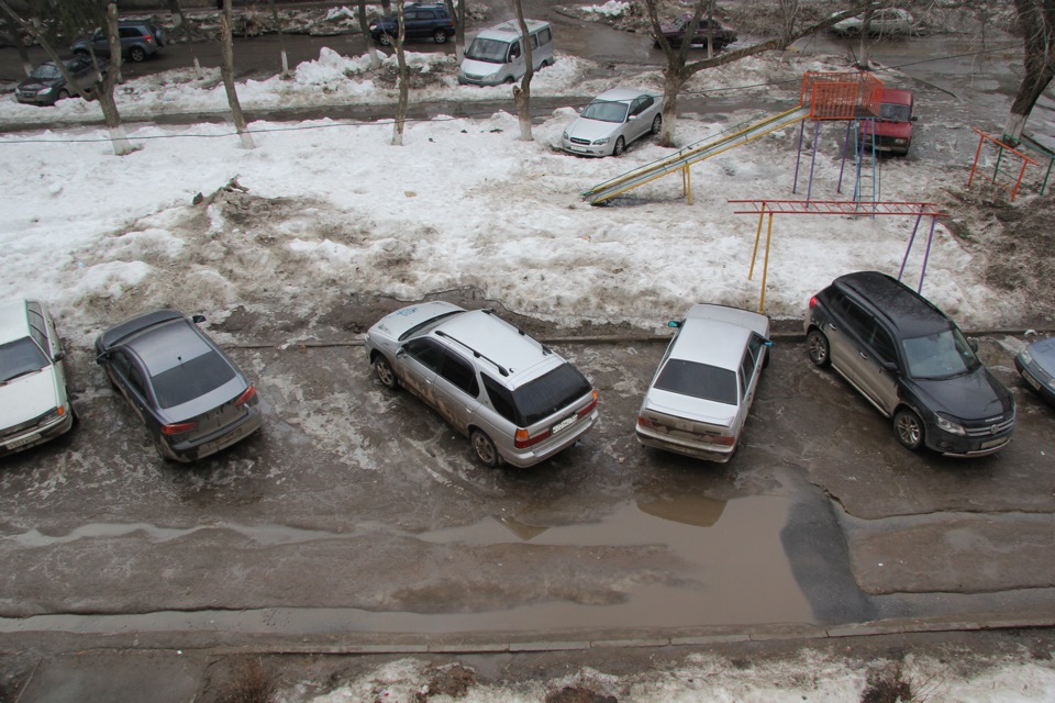 Паркуюсь как хочу! — Volkswagen Tiguan (1G), 2 л, 2012 года ...