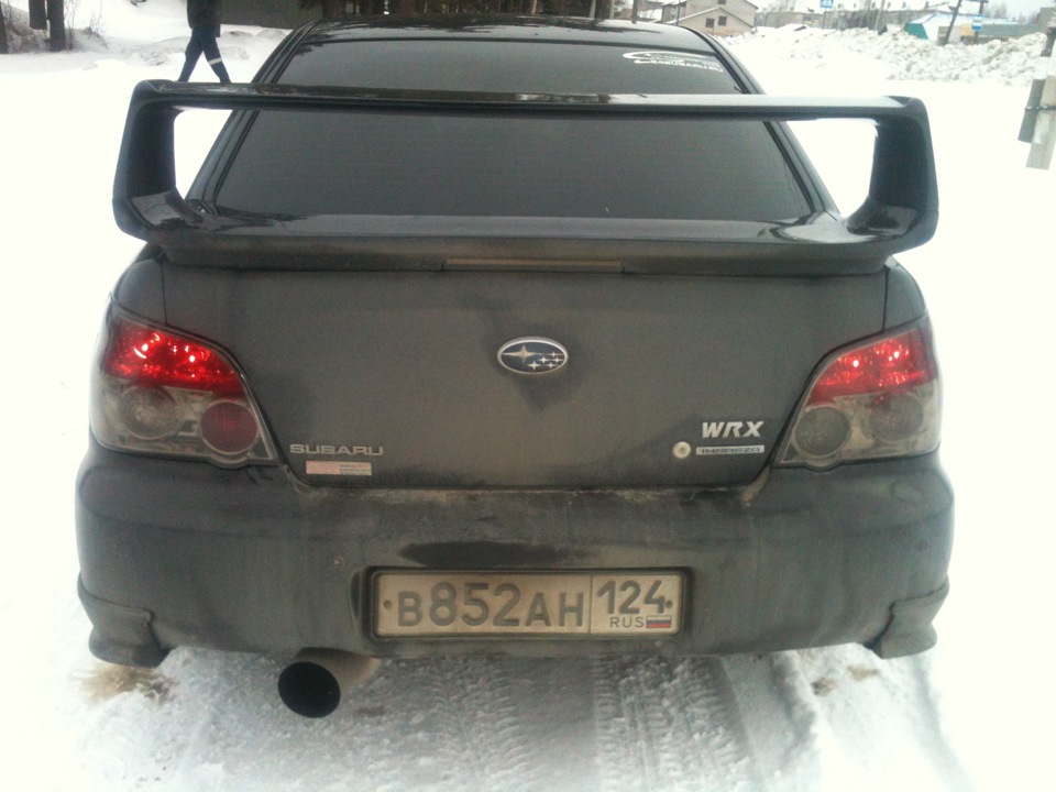 Зад) — Subaru Impreza WRX STI (GD)
