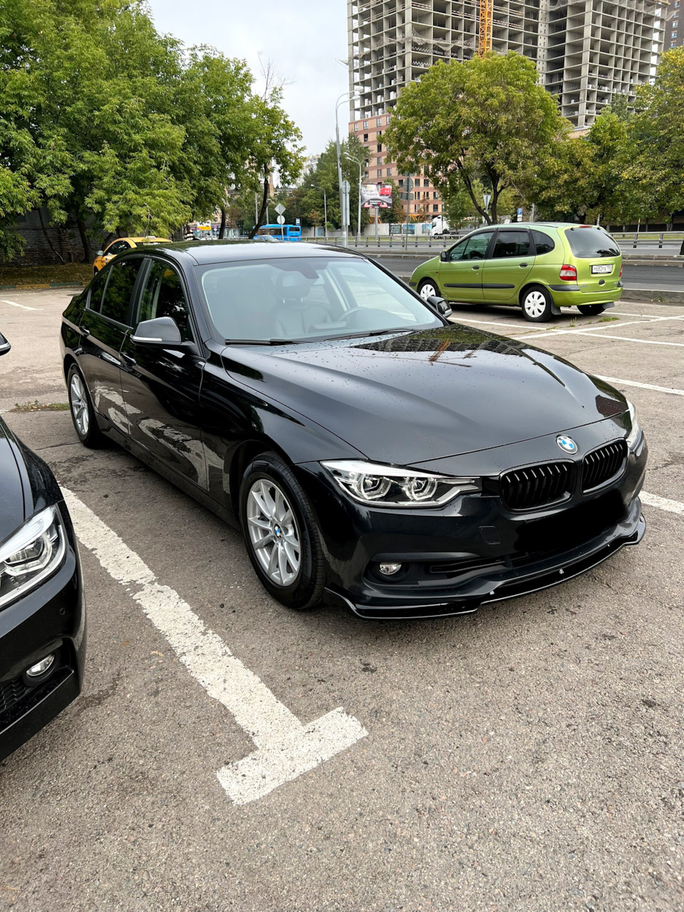 3 Юбка переднего бампера — BMW 3 series (F30), 2 л, 2018 года | тюнинг |  DRIVE2