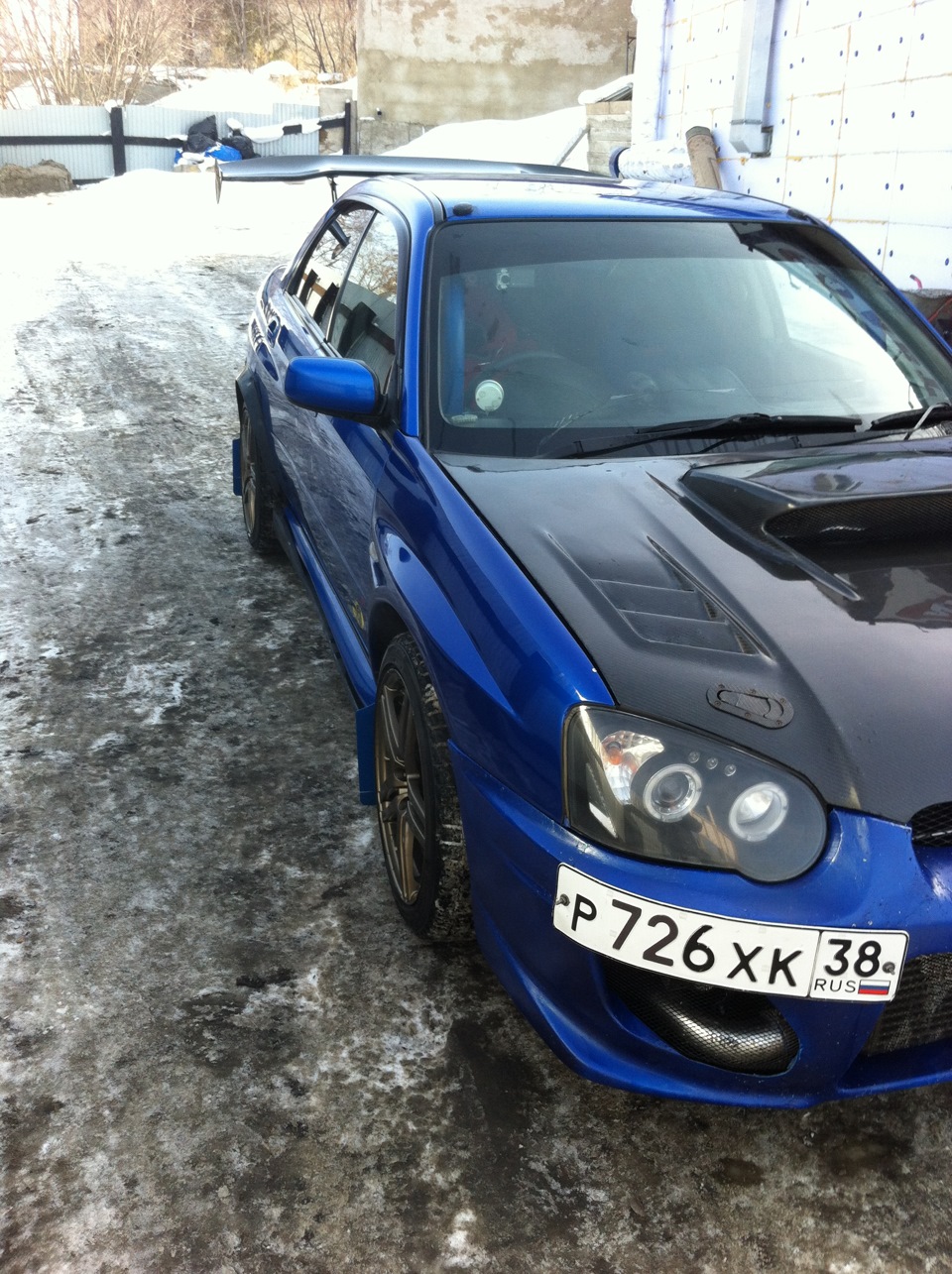 Крылья ZeroSports — Subaru Impreza WRX STI (GD), 2 л, 2003 года ...