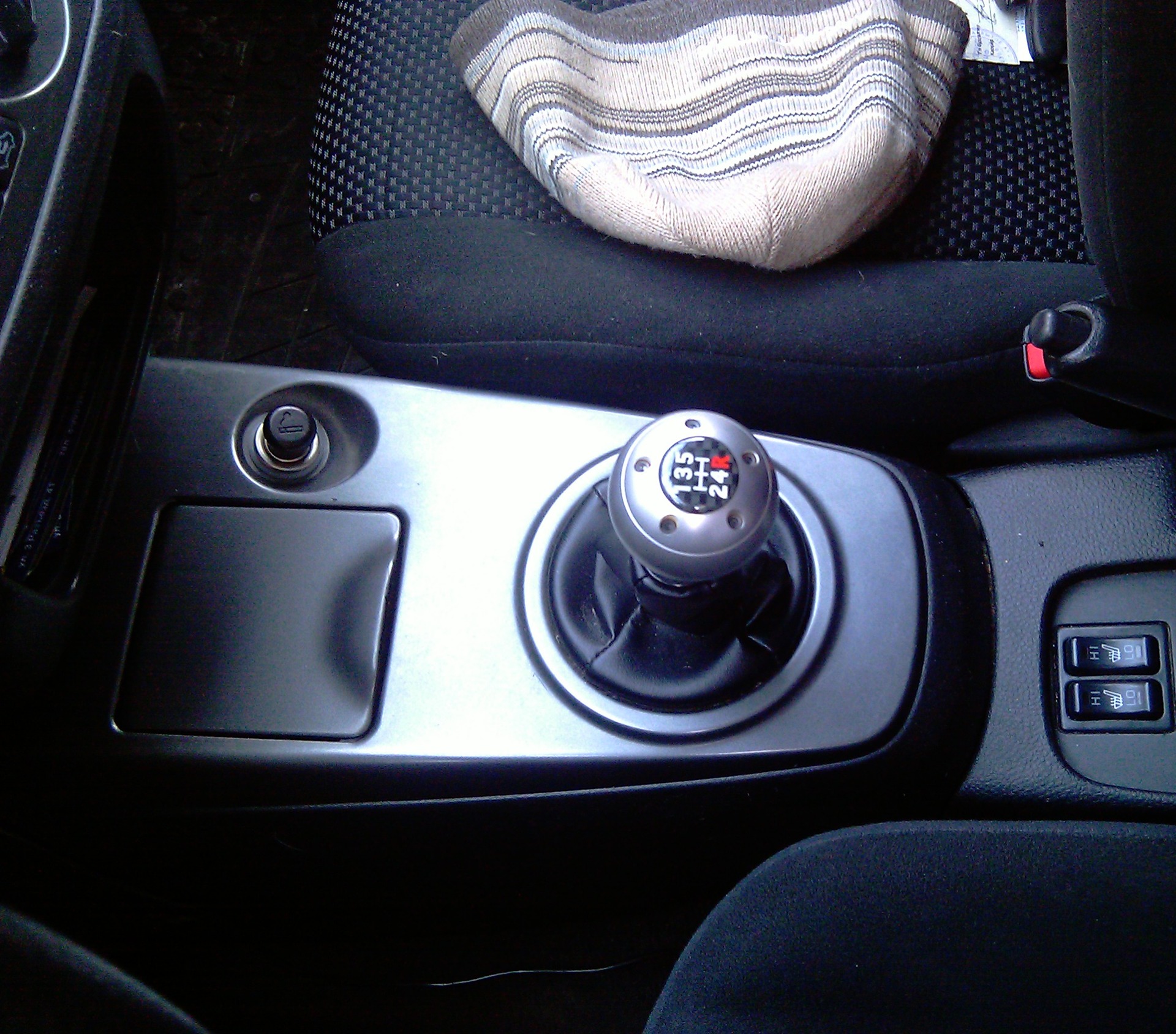 Алюминиевая ручка МКПП — Mitsubishi Lancer IX, 1,6 л, 2005 года ...