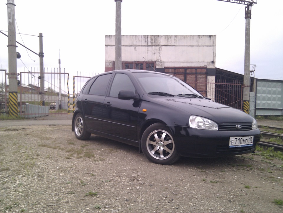 Первый фотосет. — Lada Калина Хэтчбек (1G), 1,6 л, 2011 года ...