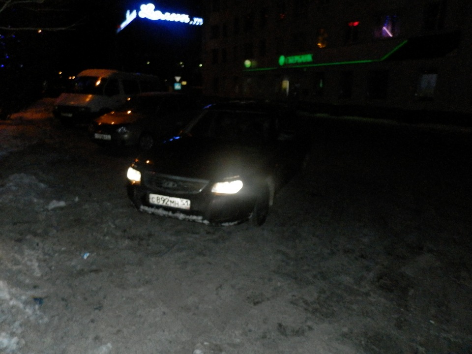 Подсветка порогов — Lada Приора седан, 1,6 л, 2012 года | электроника ...
