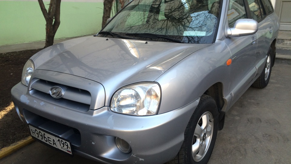 Свист на холостых — Hyundai Santa Fe (1G), 2 л, 2008 года | визит на ...
