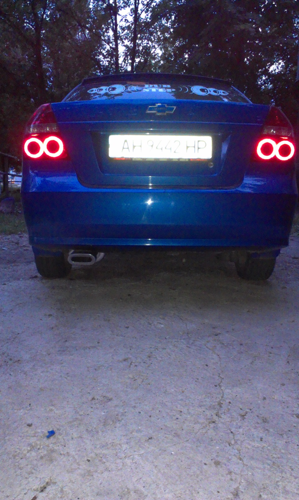 установка прямотока CaReX — Chevrolet Aveo Sedan (1G), 1,5 л, 2006 года ...