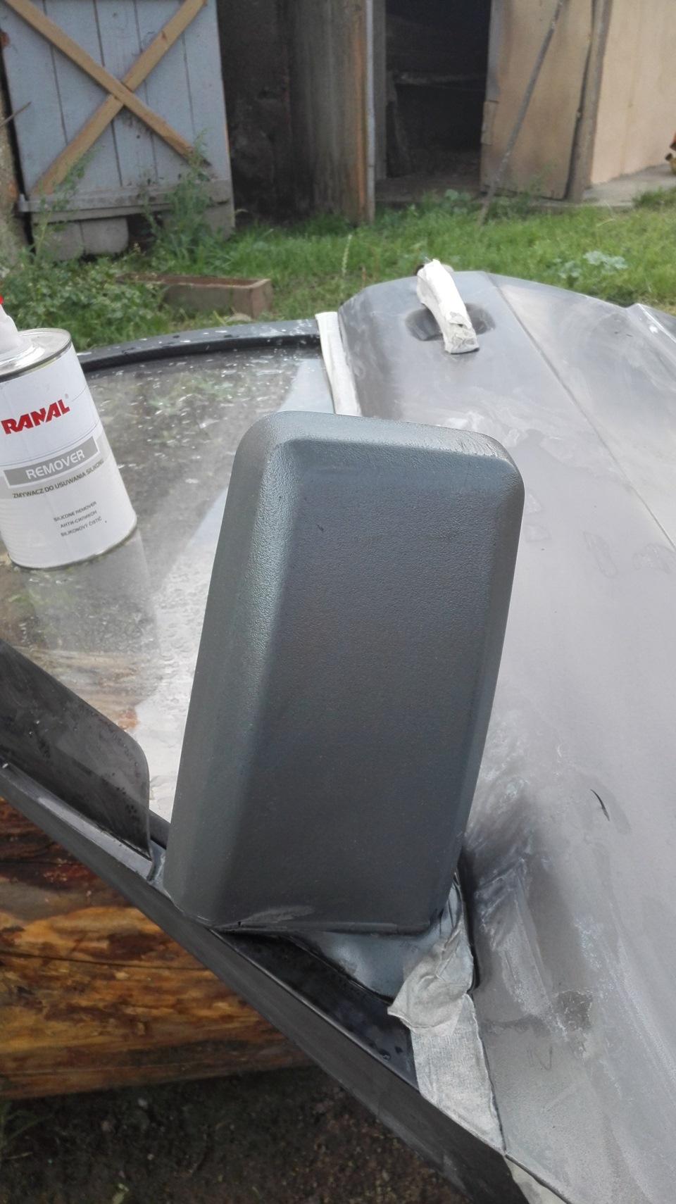 решил покрасить боковые зеркала — Audi 80 (B2), 1,8 л, 1986 года ...