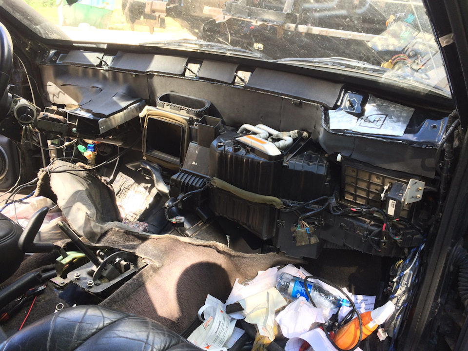 закончил клеить второй слой — Jeep Grand Cherokee (ZJ)