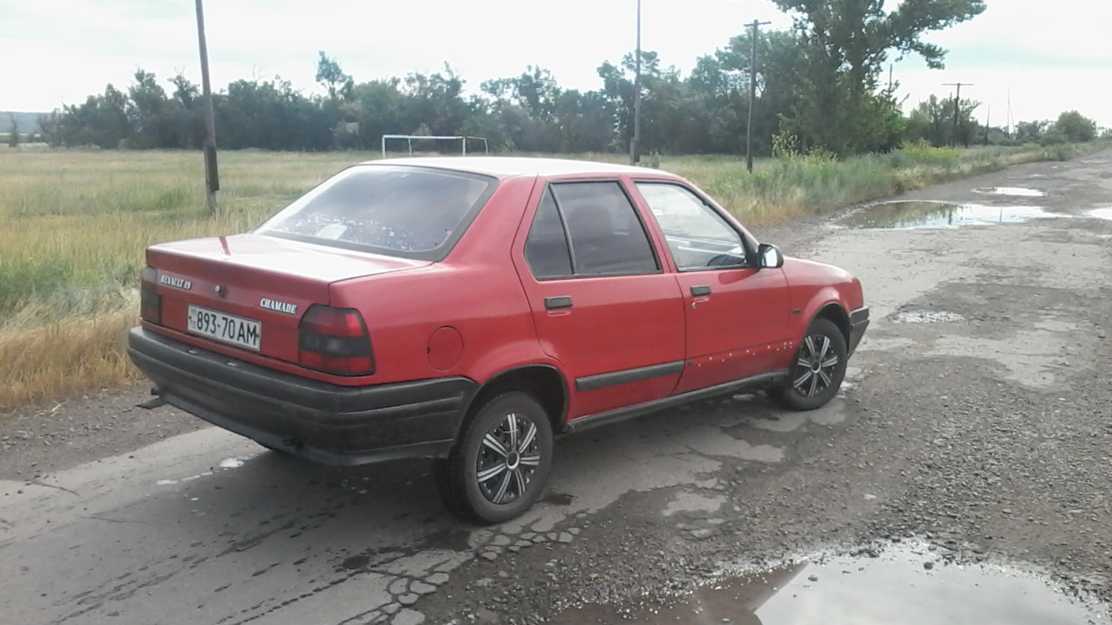 Renault 19 1.4 бензиновый 1990 | Красная Шамада на DRIVE2